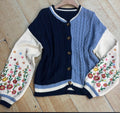 Flower Knit Cardigan
